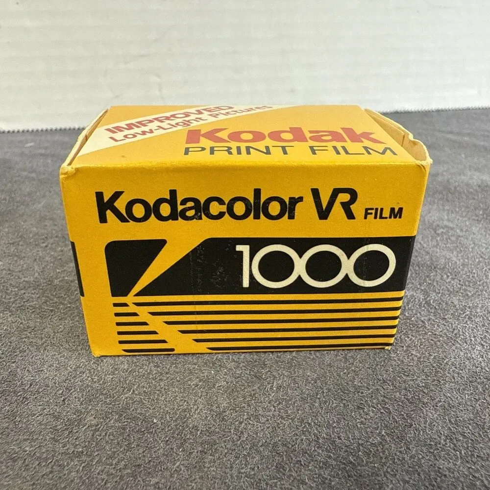 Vintage Kodacolor VR 1000 CF 135-36 35mm color print film 36 exposures